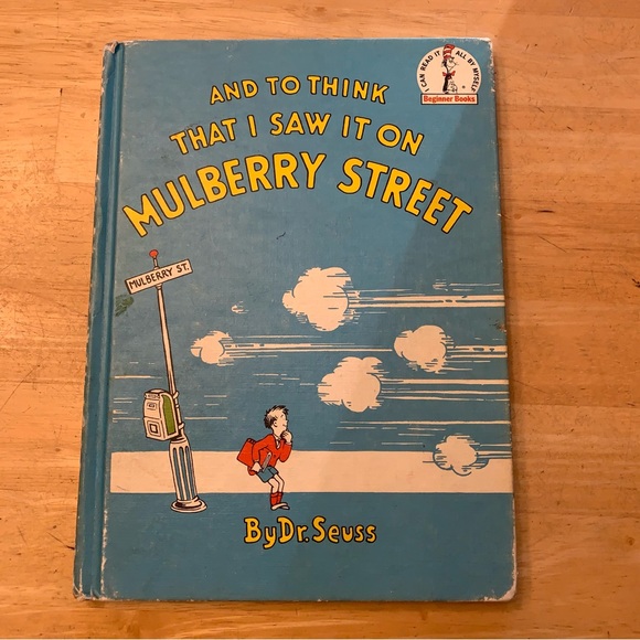 Banned Dr. Seuss And To Think That I Saw It On Mulberry Street Book Club Edition - Picture 1 of 8
